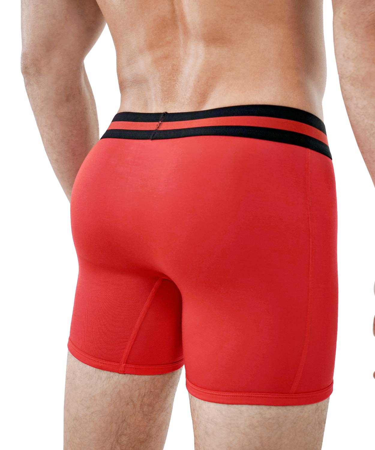 Boxer Brief - Black & Red